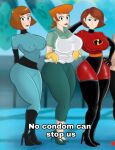  3_girls big_ass big_breasts breasts brown_hair bust busty cartoon_network clothing cropped crossover curves curvy curvy_female curvy_females curvy_figure curvy_hips danny_phantom dexter&#039;s_laboratory dexter&#039;s_mom disney disney_channel edited elastigirl female female_only heels helen_parr heroine high_heels hips hourglass_figure huge_ass huge_breasts huge_thighs looking_at_viewer lord_lince madeline_fenton mature mature_female mature_woman milf mother multiple_girls nickelodeon nipple_bulge orange_hair pixar short_hair superhero superheroine the_incredibles thick_thighs voluptuous wide_hips 