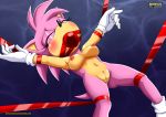  1girl 2017 amy_rose amy_rose_(classic) bbmbbf mobius_unleashed palcomix pussy sega semen sonic_(series) sonic_the_hedgehog_(series) 