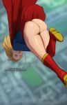 ass dc_comics flying round_ass supergirl text upskirt