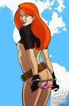 alx_(fuckit) ass bondage breasts erect_nipples fuckit_(artist) handcuffs kim_possible kimberly_ann_possible pants_down thighs