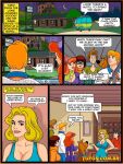  2_girls 2boys comic daphne_blake freddy_jones scooby scooby-doo shaggy_rogers text velma_dinkley 