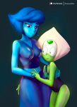 2girls lapis_lazuli lapis_lazuli_(steven_universe) patreon peridot peridot_(steven_universe) shadow2007x steven_universe yuri