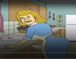  adult_swim apron apron_lift beverly_goodman huge_ass huge_breasts mom mr._pickles mr._pickles_(series) 