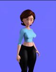 ass breast_expansion erect_nipples gif helen_parr huge_breasts leggings the_incredibles thighs torn_clothes