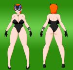 ass ben_10 big_ass big_breasts breasts commission female gwen_tennyson mask pervyangel solo