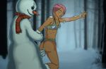 elmrtev freezing from_behind jack_frost jack_frost_(movie) movie snowman standing_sex