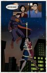  bondage clark_kent dc dc_comics dcamu diana_prince elmrtev justice_league:_throne_of_atlantis kissing lasso_of_truth lois_lane superman superman_(series) wonder_woman wonder_woman_(series) 