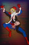 elmrtev flexible gwen_stacy marvel sex spider-gwen spider-man spider-man_(series)