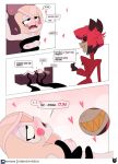 alastor_(hazbin_hotel) charlie_morningstar_(hazbin_hotel) comic devil dilf hazbin_hotel nude_female ohiekhe tentacle_sex vivzmind white_skin