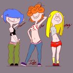 armpit dzyer ed,_edd,_'n'_eddy kanker_sisters lee_kanker marie_kanker may_kanker nipple_slip panties short_shorts thong