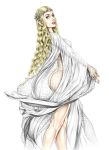 armando_huerta ass blonde_hair cate_blanchett celeb clothed elf female female_elf galadriel looking_at_viewer lord_of_the_rings panties pointy_ears see-through the_hobbit