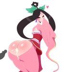 anus ass bbc big_ass big_penis cum cum_in_anus cum_inside dat_ass heart looking_at_viewer looking_back okami penis sakuya sssonic2 tease