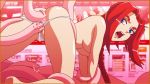 1girl anal anal_penetration anal_sex angry animated ass blue_eyes braid braided_hair breasts double_penetration female gif hentaikey hentaikey_girl long_hair mostly_nude panties pink_tentacles red_hair restrained sex tentacle_sex tentacles vaginal vaginal_penetration vaginal_sex white_panties zone