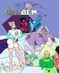 amethyst amethyst_(steven_universe) ass big_ass big_breasts big_lips blue_skin breasts garnet garnet_(steven_universe) green_skin lapis_lazuli lapis_lazuli_(steven_universe) male multiple_girls nude pasties pearl pearl_(steven_universe) peridot peridot_(steven_universe) piercing pole_dancing purple_skin red_skin sling_bikini star steven_universe sun1sol tattoo thong white_skin