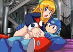 blonde_hair brother_and_sister capcom cum incest mega_man megaman megaman_(character) nintendo palcomix rockman rockman_(character) roll_(rockman) vaginal