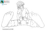  drawing feet hunter_x_hunter machi mallowsan soles 