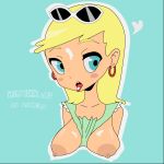 cartoon cum cum_on_breasts fan_art hentai leni_loud patreon sister