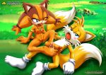 bbmbbf cum_on_feet footjob full_body miles_"tails"_prower mobius_unleashed palcomix penis pietro's_secret_club sega semen sonic_(series) sonic_boom sonic_the_hedgehog_(series) sticks_the_jungle_badger tails vagina