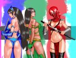  3_girls alluring female_abs jade_(mortal_kombat) kachakacha kitana midway midway_games mortal_kombat mortal_kombat_4 mortal_kombat_armageddon mortal_kombat_deadly_alliance mortal_kombat_deception mortal_kombat_ii princess_kitana silf skarlet_(mortal_kombat) ultimate_mortal_kombat_3 