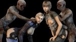  3d animated biohazard gif jill_valentine lordaardvark rebecca_chambers resident_evil 