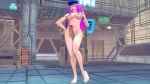 3d big_breasts breasts dickgirl erection feet final_fight futanari game mod nipples nude penis poison street_fighter