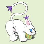 1girl adult circumcision clamp digimon gatomon pruning tailmon