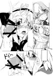  alice_margatroid bunny_ears comic cum ejaculation fellatio futa_on_female futa_with_female futanari futanari_with_female konpaku_youmu monochrome nanpuu oral patchouli_knowledge penis reisen_udongein_inaba touhou translation_request youmu_konpaku 