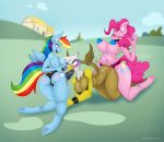 2018 ambiguois_penetration animal_genitalia animal_penis anthro anthrofied areola ass blush bound breasts confetti cum dildo drooling equine equine_penis friendship_is_magic furry gilda group group_sex horse jrvanesbroek mammal my_little_pony nipples oral pegasus penis pinkie_pie pony rainbow_dash saliva sex sex_toy spanking spitroast strap-on threesome wings