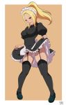  big_breasts big_penis big_testicles breasts erect_nipples exlic female futanari gravity_daze gravity_rush kat_(gravity_rush) kitten_(gravity_daze) maid maid_headdress maid_uniform nipples penis solo tease testicles 