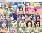 alluring cana_alberona desto erza_scarlet fairy_tail gray_fullbuster juvia_loxar levy_mcgarden lisanna_strauss lucy_heartfilia mirajane_strauss natsu_dragneel wendy_marvell