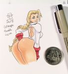 1girl 2018 big_ass bonita_en_blanco callmepo cammy_white female_only from_behind huge_ass looking_at_viewer pinupsushi street_fighter