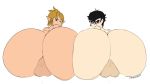 2boys akira_kurusu anus ass ass_to_ass atlus balls big_ass blue_eyes cock-tail crossover femboy frown frowning_at_viewer gay gigantic_ass huge_ass hyper_ass joker_(persona) large_ass link looking_at_viewer male male/male male_only megami_tensei naked nintendo nude persona persona_5 presenting presenting_hindquarters red_eyes ren_amamiya shin_megami_tensei smile smiling_at_viewer super_smash_bros. tasteofchoklit the_legend_of_zelda yaoi