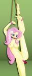 1girl ball_gag bondage breasts dildo dildo_in_vagina equestria_girls eyelashes female female_human fluttershy fluttershy_(mlp) friendship_is_magic gag human long_hair my_little_pony nude pussy rainbownspeedash raised_leg restrained vaginal vaginal_insertion