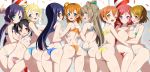  ass ayase_eli black_hair blonde_hair blue_eyes blue_hair breasts brown_eyes brown_hair cute green_eyes hoshizora_rin hot koizumi_hanayo kousaka_honoka long_hair looking_at_viewer looking_back love_live!_school_idol_project minami_kotori multiple_girls nipples nishikino_maki orange_hair purple_eyes purple_hair red_eyes red_hair sexy short_hair smile sonoda_umi swimsuit toujou_nozomi yazawa_nico yellow_eyes 