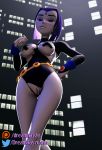 raven (dc) from dcau by dreamhayzesfm