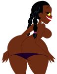  ass big_ass bikini codykins123 dark-skinned_female dark_skin extra_thicc extra_thicc_rave_girl huge_ass rave_girl_(samurai_jack) samurai_jack topless undressing 