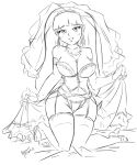  gravity_falls looking_at_viewer monochrome pacifica_northwest wedding_dress zapotecdarkstar zapotecdarkstar_(artist) 