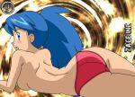  alluring ass blue_hair blush panties pokemon ponytail shauna shauna_(pokemon) sideboob tagme topless zage_inc 