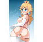 princess peach from mario (series) by vaenerik naarla