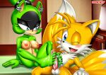 bbmbbf miles_"tails"_prower mobius_unleashed palcomix sega sonic_the_hedgehog_(series) surge_the_tenrec toon.wtf