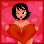  ashi_(samurai_jack) daughters_of_aku javidluffy nude samurai_jack valentine&#039;s_day wink 