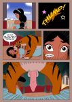 1girl aladdin_(series) beastiality comic disney dr_iggy female friends_with_benefits_(dr_iggy) penis princess_jasmine rajah