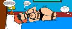  ball_gag bdsm blindfold breasts erect_nipples family_guy lois_griffin panties rope 