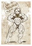 abs capcom chun-li flexing getter muscles muscular muscular_female navel posing street_fighter veins