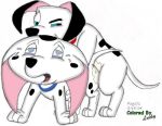 101_dalmatians cadpig disney lucky white_background