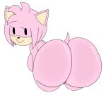  1girl amy_rose anthro ass ass_focus breast completely_nude completely_nude_female cute dat_ass female_only furry hedgehog huge_ass looking_at_viewer naked_female nude nude_female pink_body pussy sega sideboob smile solo_female sonic_the_hedgehog_(series) theslashfive 