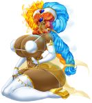 ass big_ass big_breasts breasts cleavage female gerudo jacques00 ocarina_of_time solo the_legend_of_zelda twinrova