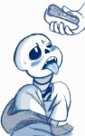  animated_skeleton artist_request blue_blush blue_tongue blush bottom_sans disembodied_hand food hand hooded_jacket hoodie hot_dog hotdog jacket monster off_shoulder off_shoulders one_eye_closed sans sans_(undertale) skeleton solo_focus suggestive suggestive_food tongue tongue_out uke_sans undead undertale undertale_(series) upper_body white_background 