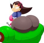 1girl ass big_ass big_breasts breasts bubble_ass bubble_butt capcom curvaceous dat_ass female looking_back mechacross mega_man mega_man_legends rockman rockman_dash sexy sexy_ass sexy_body sexy_breasts smelly_ass solo tron_bonne