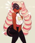 arms_(game) big_ass dark-skinned_female dark_skin nintendo twin_tails twintelle wide_hips